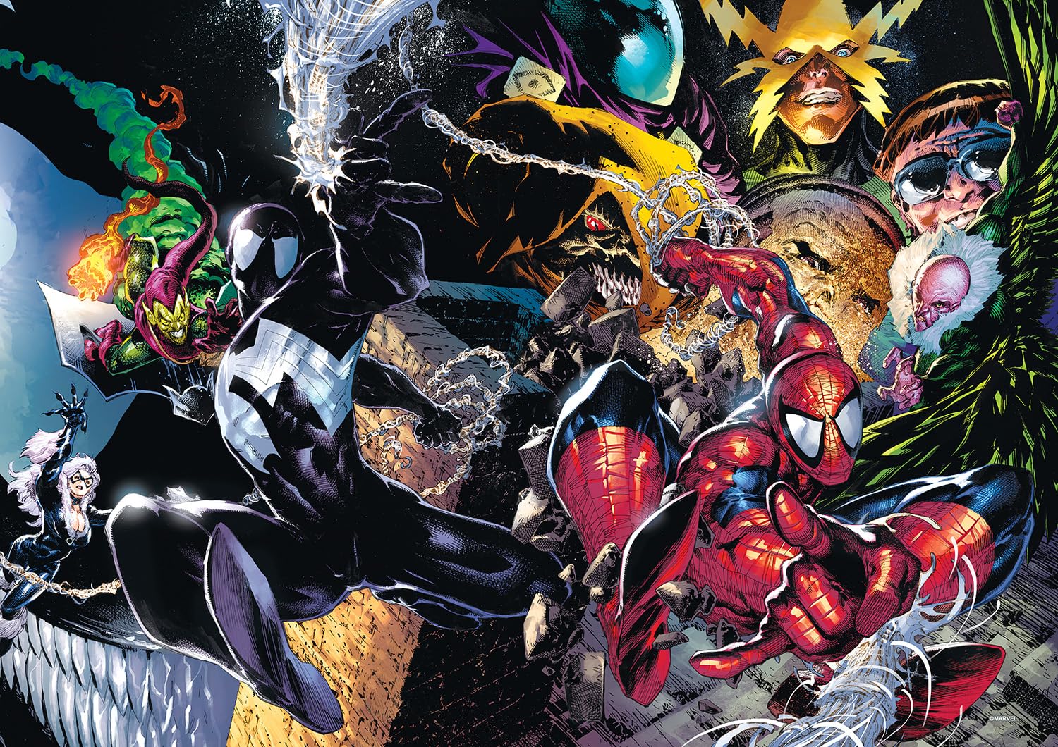Rompecabezas Buffalo Games Marvel The Amazing Spider-man - Venta Internacional.