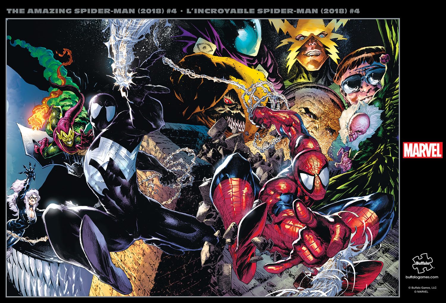 Foto 3 | Rompecabezas Buffalo Games Marvel The Amazing Spider-man - Venta Internacional.