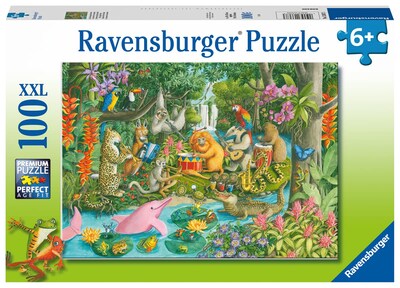 Foto 2 | Rompecabezas Ravensburger Rainforest River Band 100 Unidades - Venta Internacional.