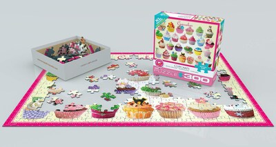 Foto 3 | Rompecabezas Eurographics Cupcakes de 300 Piezas - Venta Internacional