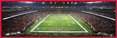 Foto 5 | Rompecabezas Masterpieces Nfl Atlanta Falcons Stadium 1000 Piezas - Venta Internacional.