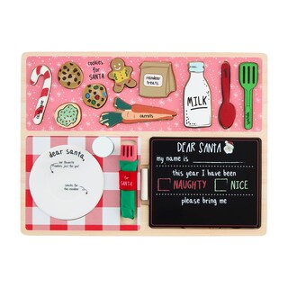 Foto 1 | Puzzle Mud Pie Santa Snack Para Navidad, Madera De Pino, Niños De 3 Años O Más - Venta Internacional.