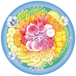 Foto 1 | Rompecabezas Ravensburger Circle Of Colors Poke Bowl, 500 Unidades - Venta Internacional.
