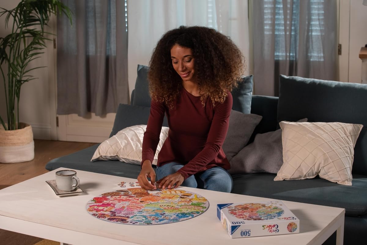 Foto 6 pulgar | Rompecabezas Ravensburger Circle Of Colors Poke Bowl, 500 Unidades - Venta Internacional.