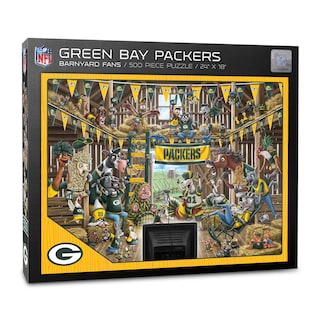 Foto 1 | Ventiladores Puzzle Youthefan Nfl Green Bay Packers Barnyard, 500 Unidades - Venta Internacional.