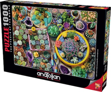 Foto 1 | Rompecabezas De Cactus De Anatolia, 1000 Piezas, Multicolor - Venta Internacional.