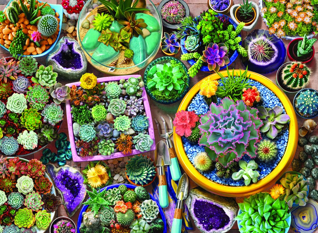 Foto 2 | Rompecabezas De Cactus De Anatolia, 1000 Piezas, Multicolor - Venta Internacional.