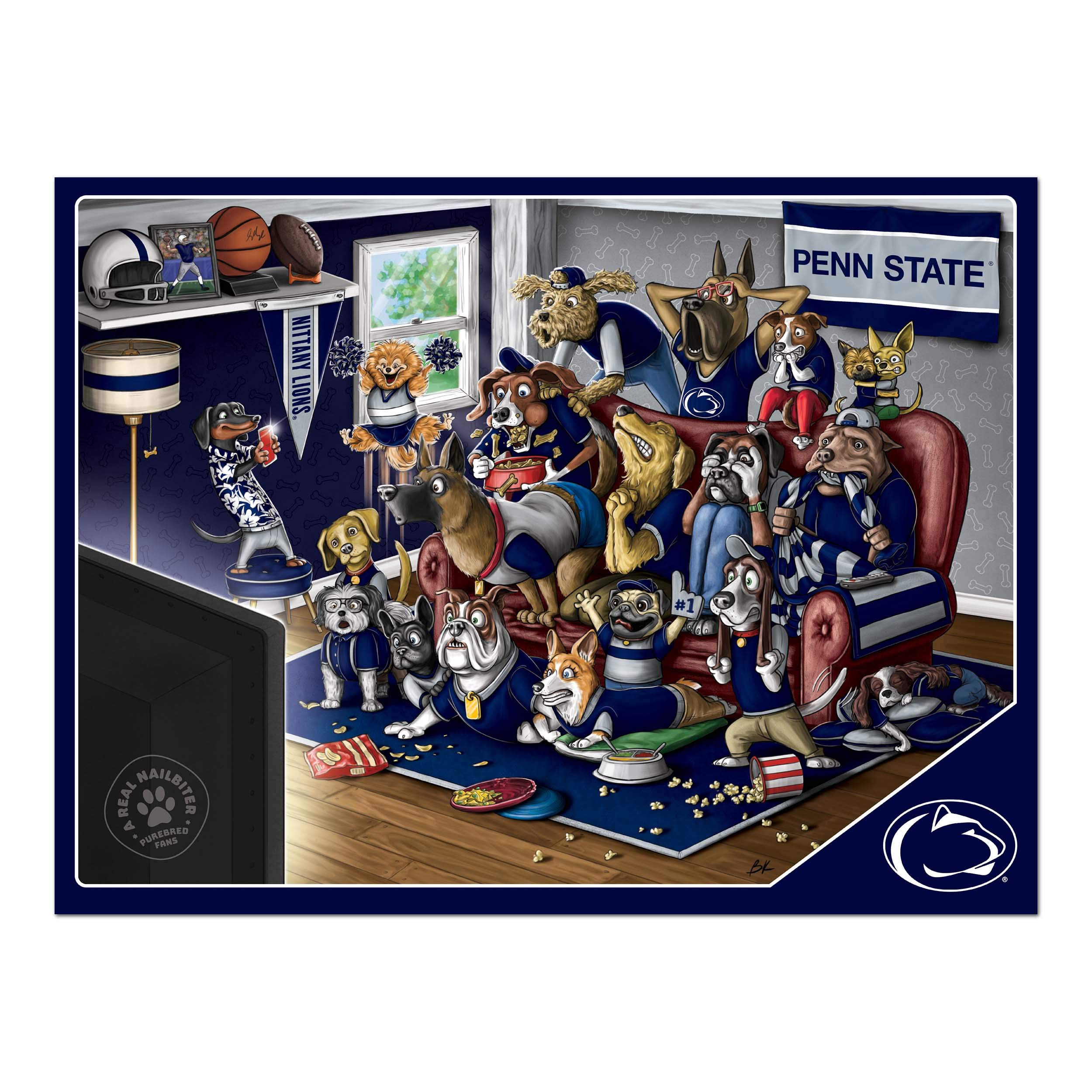 Foto 4 pulgar | Puzzle Youthefan Ncaa Penn State Nittany Lions, Rompecabezas De 500 Piezas - Venta Internacional.