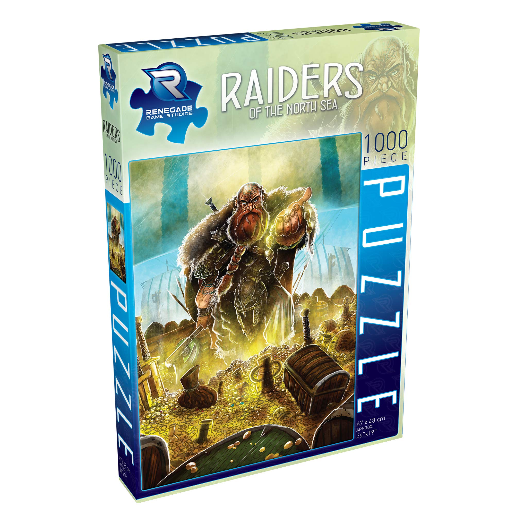 Foto 2 pulgar | Jigsaw Puzzle Renegade Game Studios: Raiders Of The North Sea - Venta Internacional.