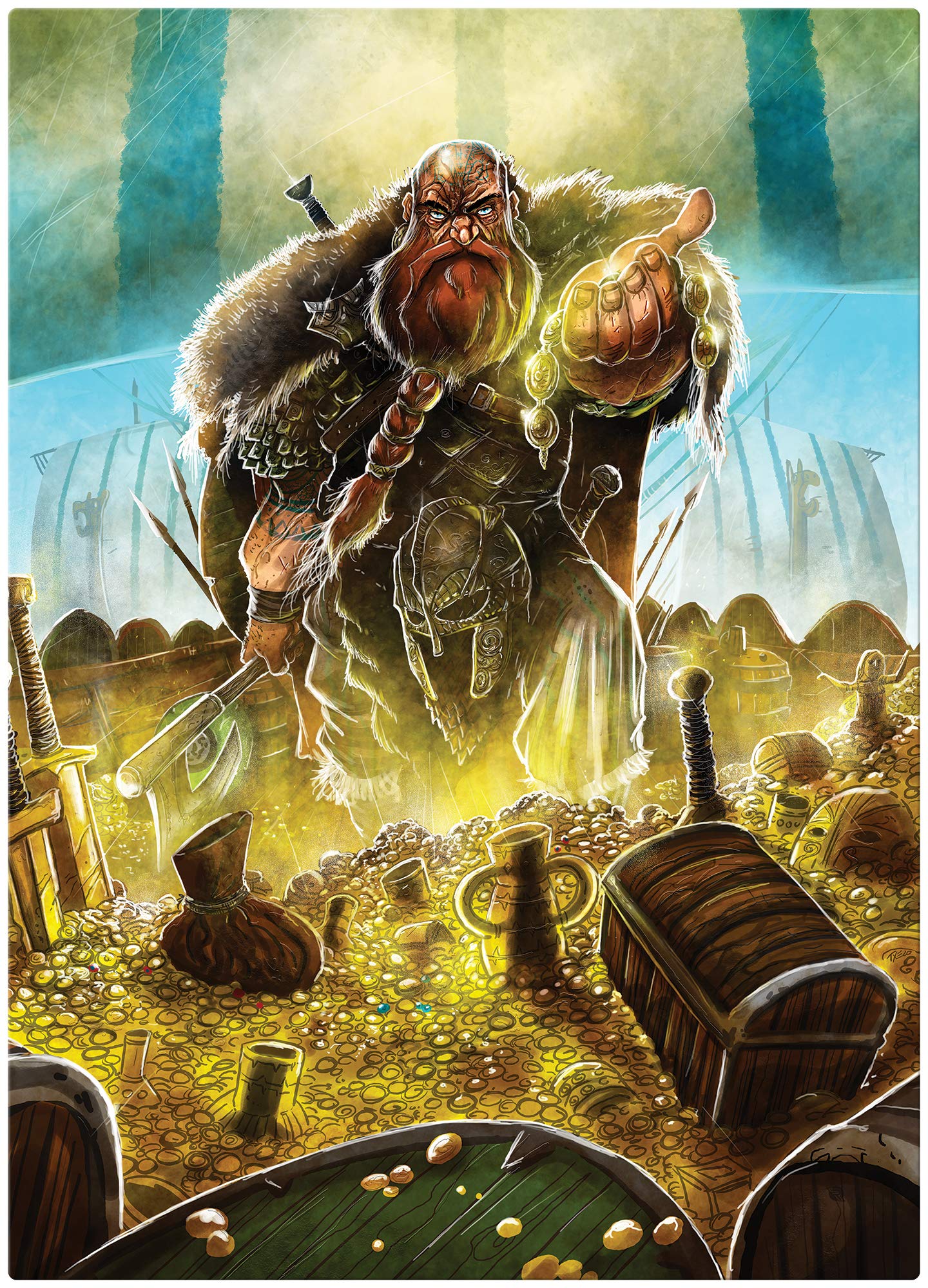 Foto 3 pulgar | Jigsaw Puzzle Renegade Game Studios: Raiders Of The North Sea - Venta Internacional.