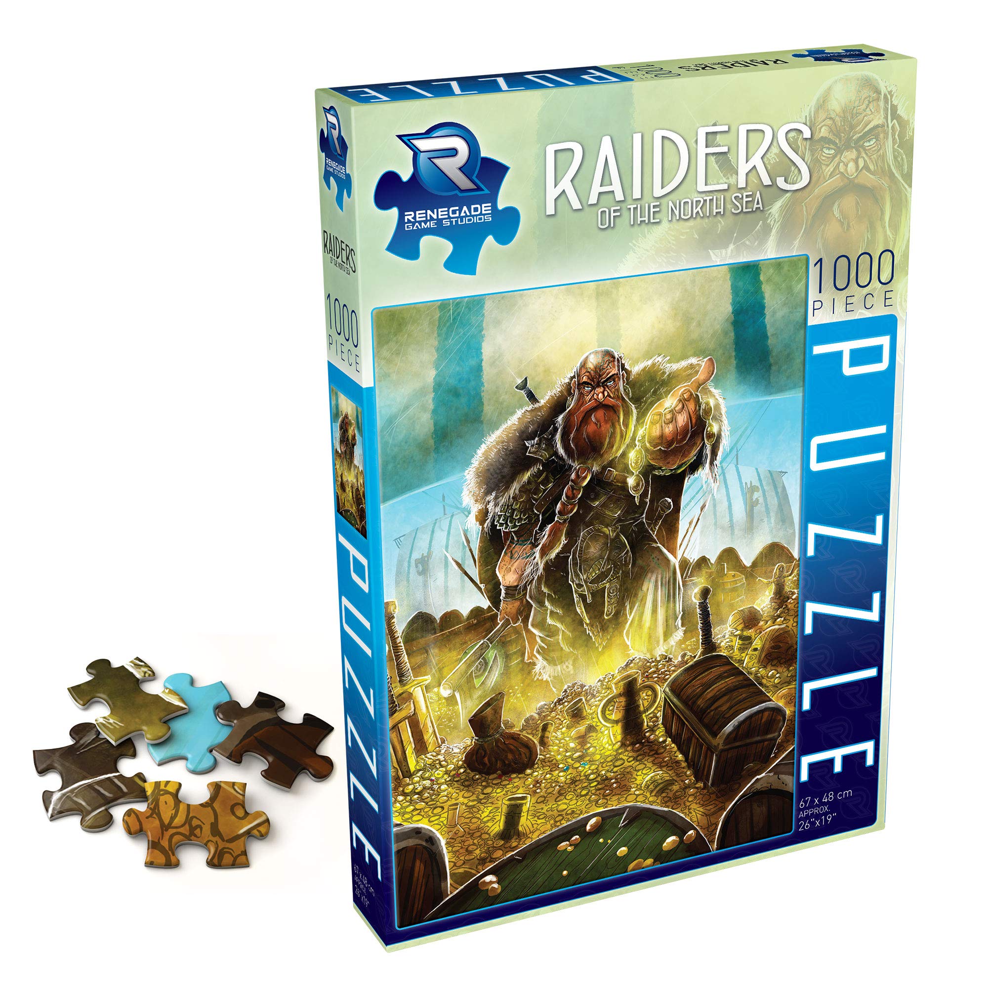 Foto 4 pulgar | Jigsaw Puzzle Renegade Game Studios: Raiders Of The North Sea - Venta Internacional.