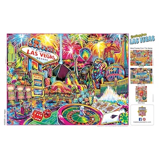 Foto 7 | Rompecabezas MasterPieces Saludos Desde Las Vegas 550 Piezas - Venta Internacional