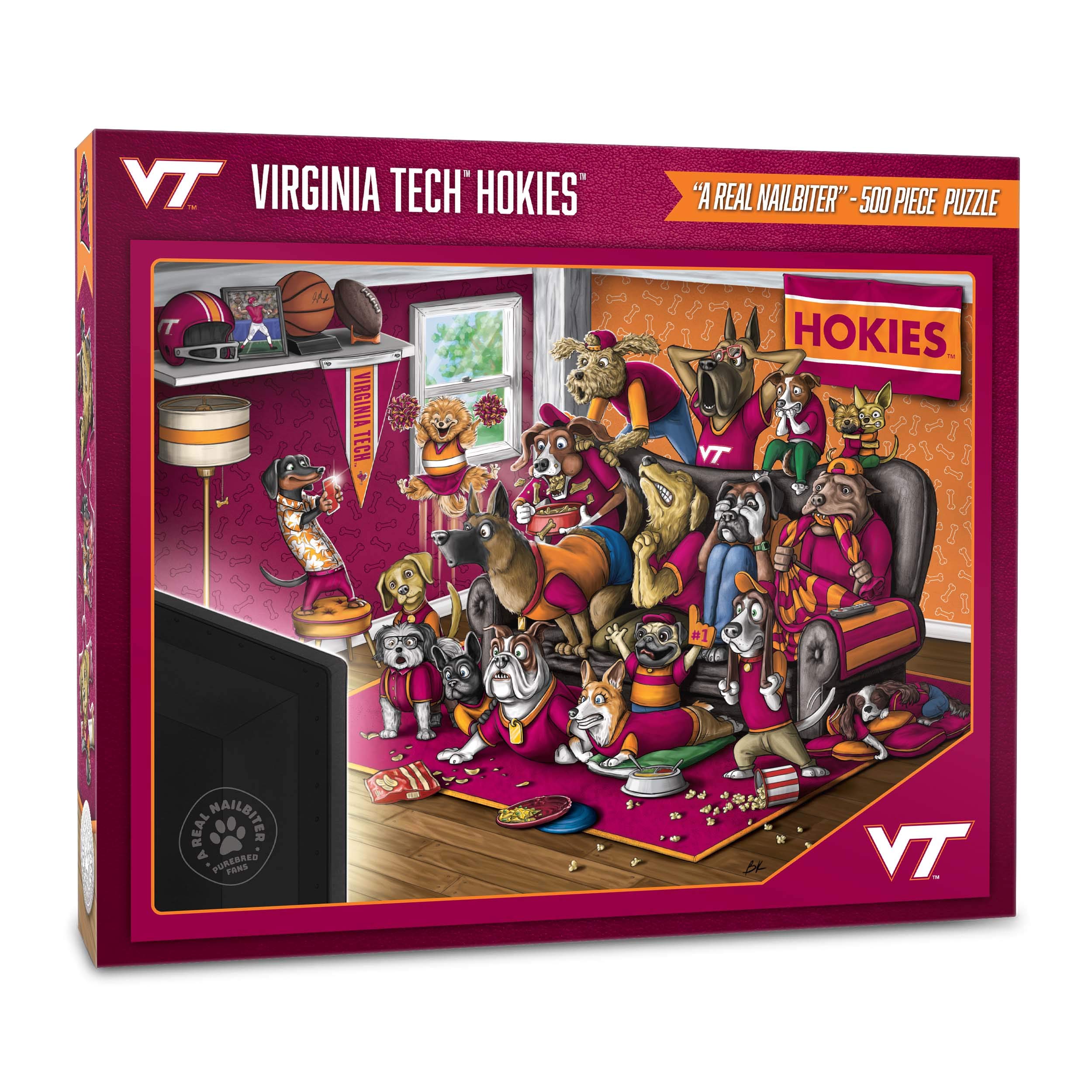 Foto 2 pulgar | Puzzle Youthefan Ncaa Virginia Tech Hokies Purebred Fans, 500 Unidades - Venta Internacional.