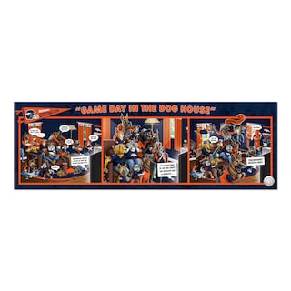 Foto 2 | Rompecabezas YouTheFan NFL Denver Broncos Game Day en The Dog House de 1000 Piezas