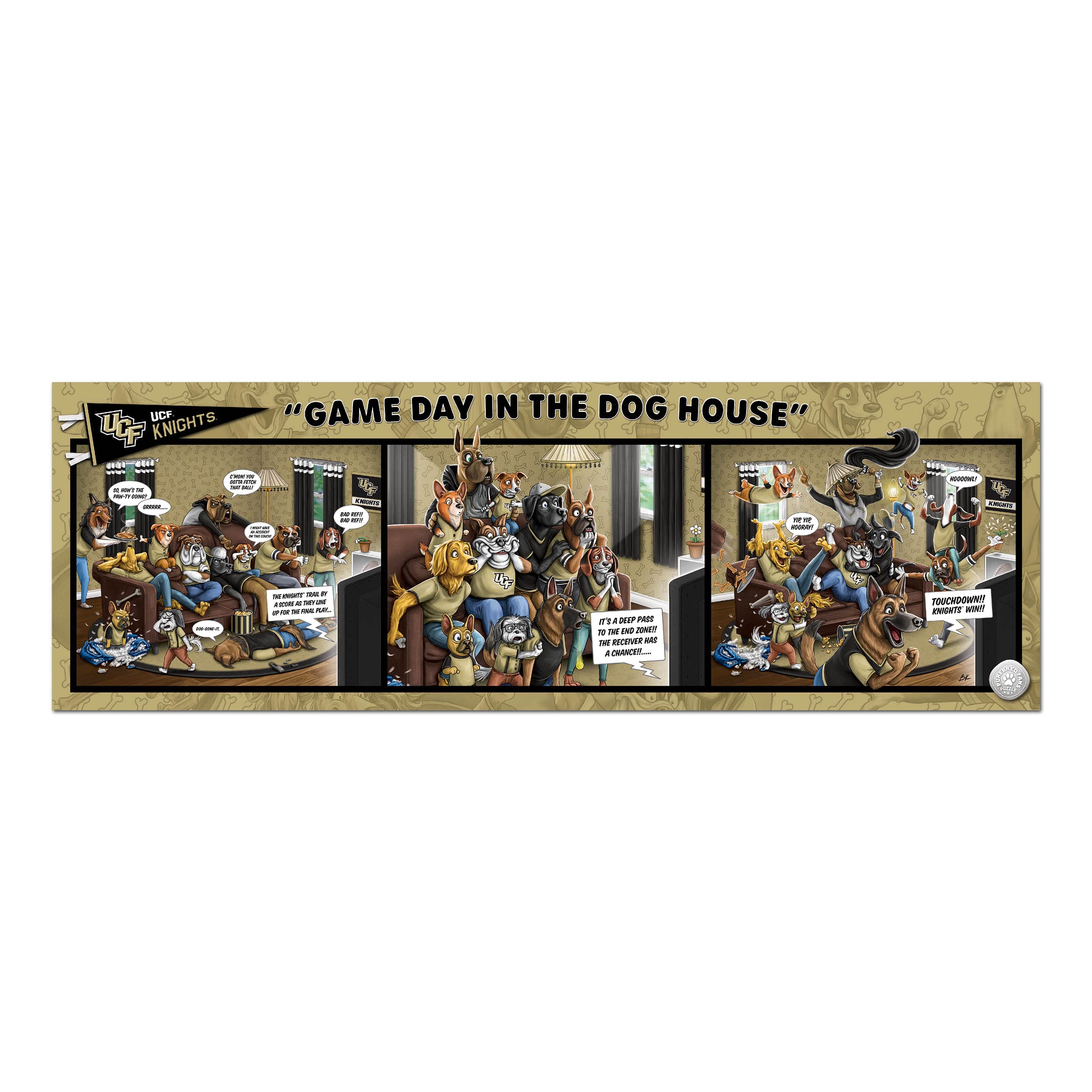 Foto 4 pulgar | Puzzle Youthefan Ncaa Central Florida Knights De 1000 Piezas - Venta Internacional.