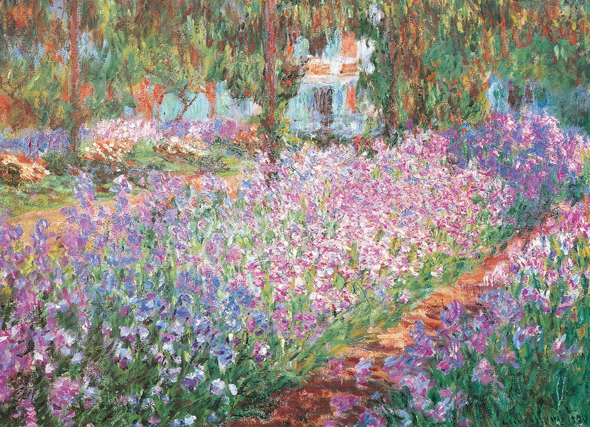 Foto 2 | Puzzle Eurographics El Jardín De Monet De Claude Monet, 100 Piezas - Venta Internacional.