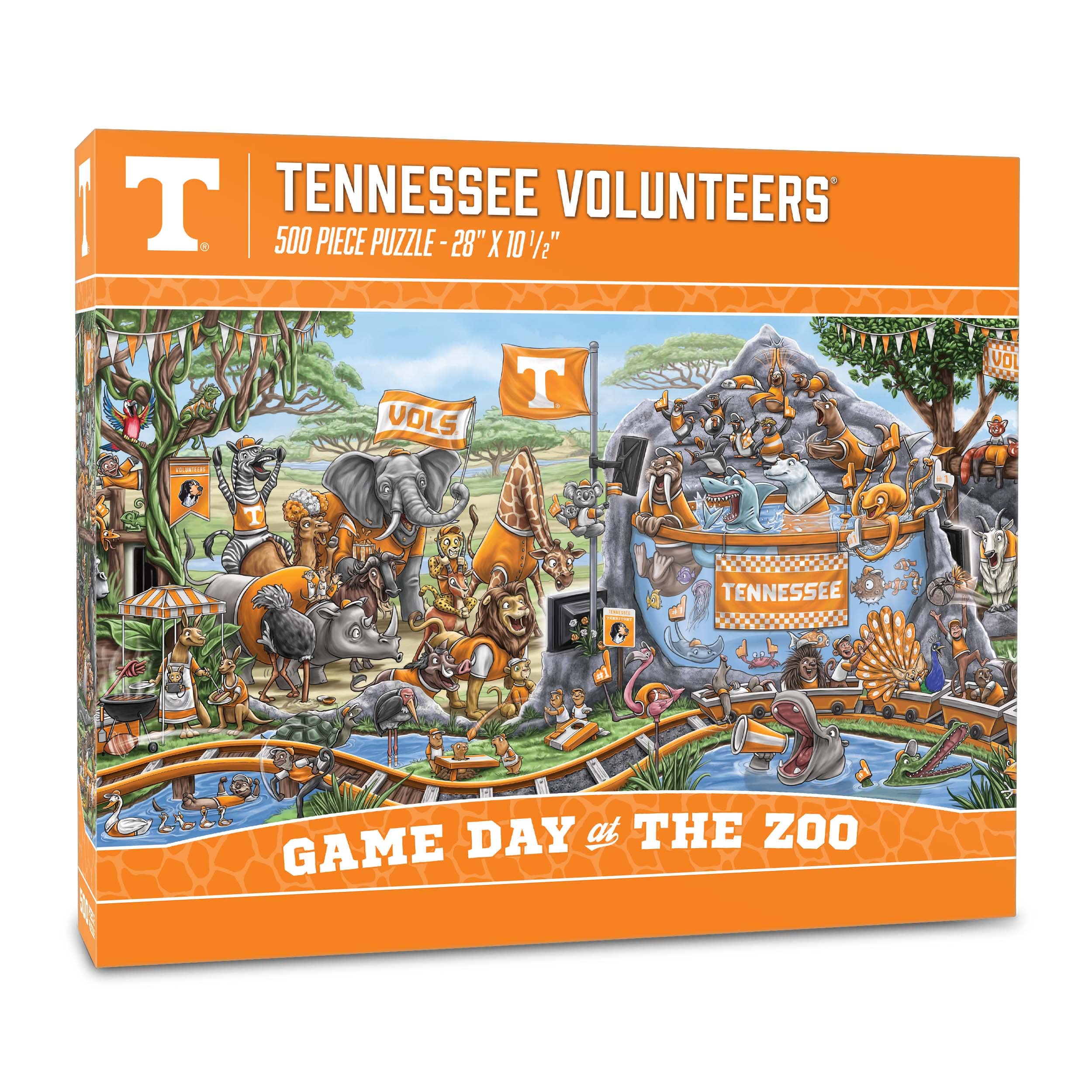 Foto 2 pulgar | Día De Juego De Los Voluntarios De La Ncaa De Tennessee De Puzzle Youthefan En El Zoológico - Venta Internacional.