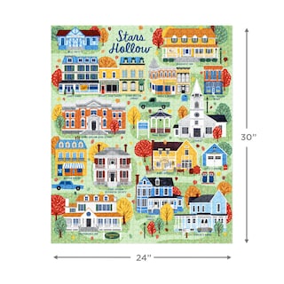 Foto 3 | Rompecabezas Hallmark Gilmore Girls, 1000 Piezas, Stars Hollow - Venta Internacional.