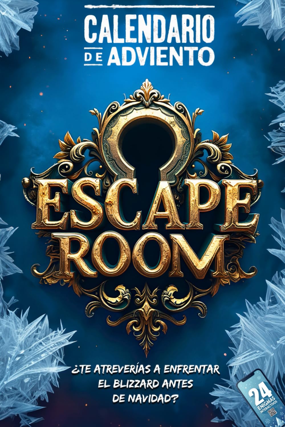 Calendario De Adviento Escape Room 2.0 Para Adultos Con Libro Y Aplicación - Venta Internacional.