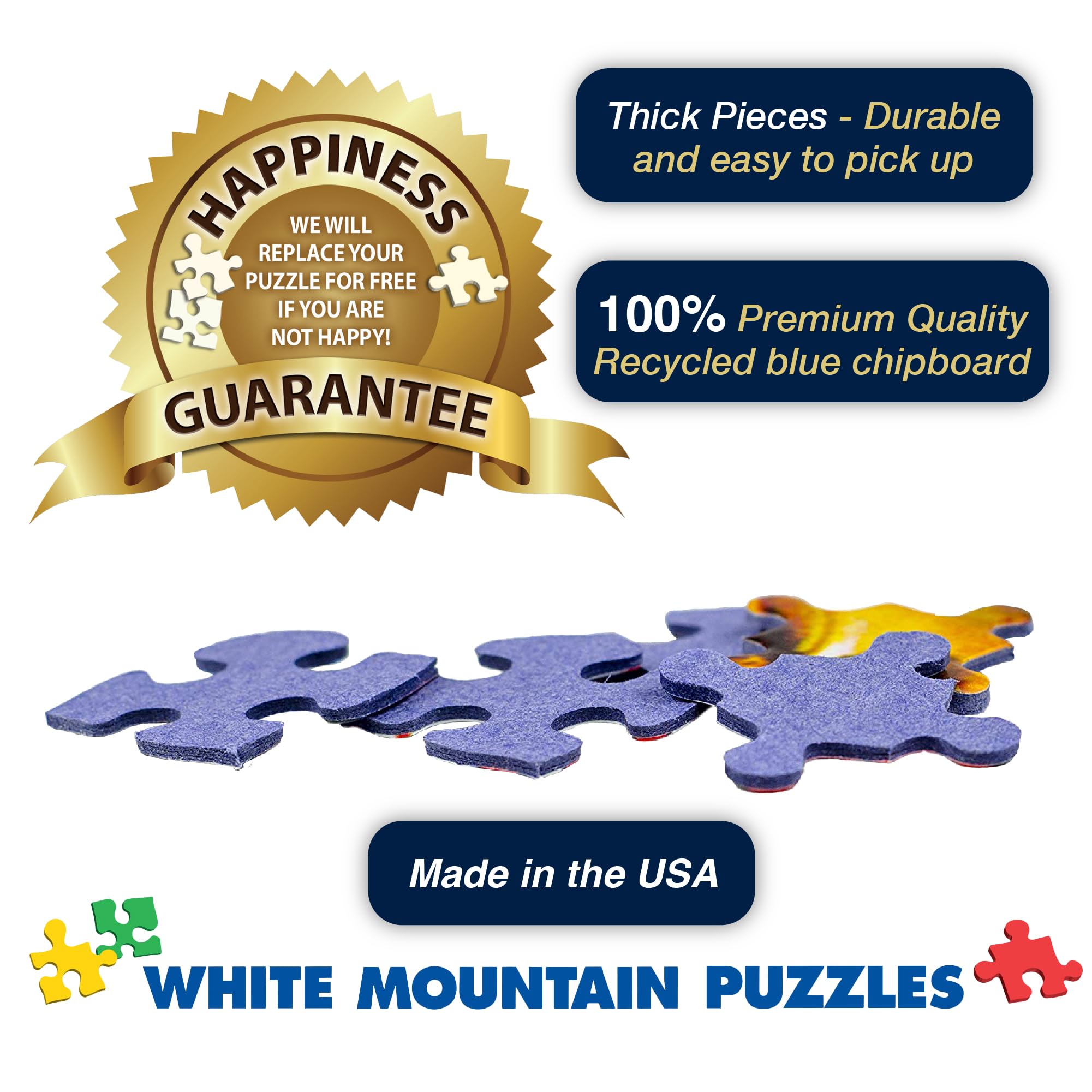 Foto 7 pulgar | Rompecabezas White Mountain Rockefeller New York 1000 Piezas - Venta Internacional.