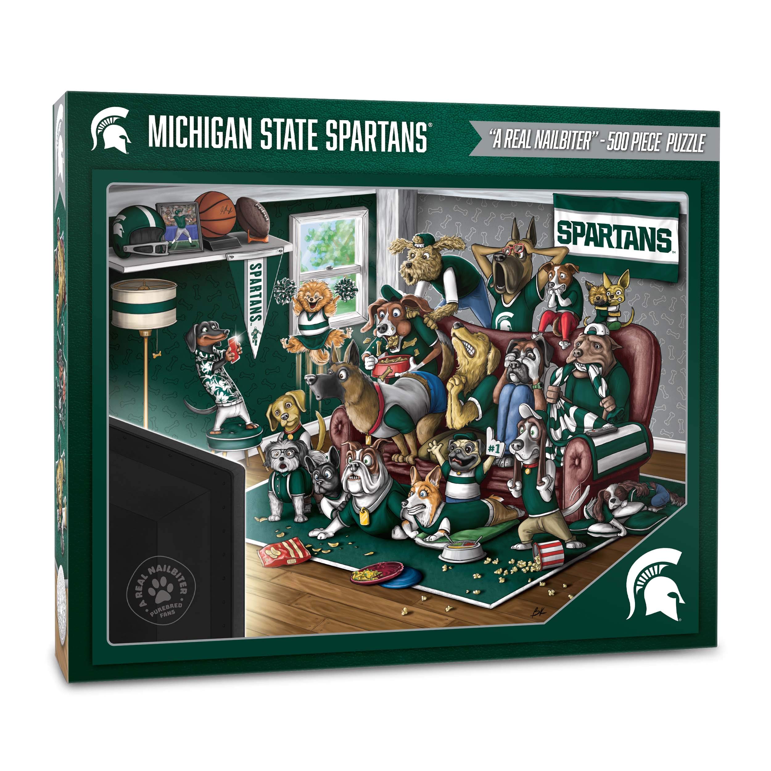 Foto 2 pulgar | Puzzle Youthefan De La Ncaa Michigan State Spartans, 500 Unidades - Venta Internacional.