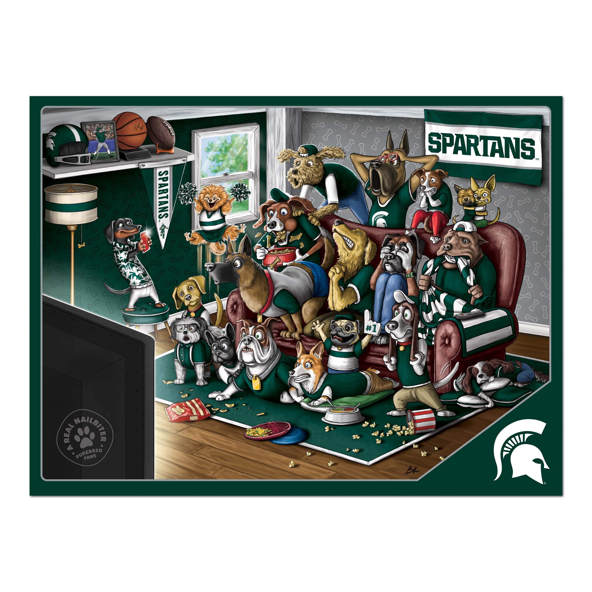 Foto 4 pulgar | Puzzle Youthefan De La Ncaa Michigan State Spartans, 500 Unidades - Venta Internacional.