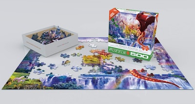 Foto 3 | Puzzle Eurographics Eurhr Dragon Kingdom 500 Piezas - Venta Internacional.