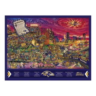 Foto 4 | Puzle Youthefan Nfl Joe Journeyman 45 X 60 Cm, 500 Piezas - Venta Internacional.