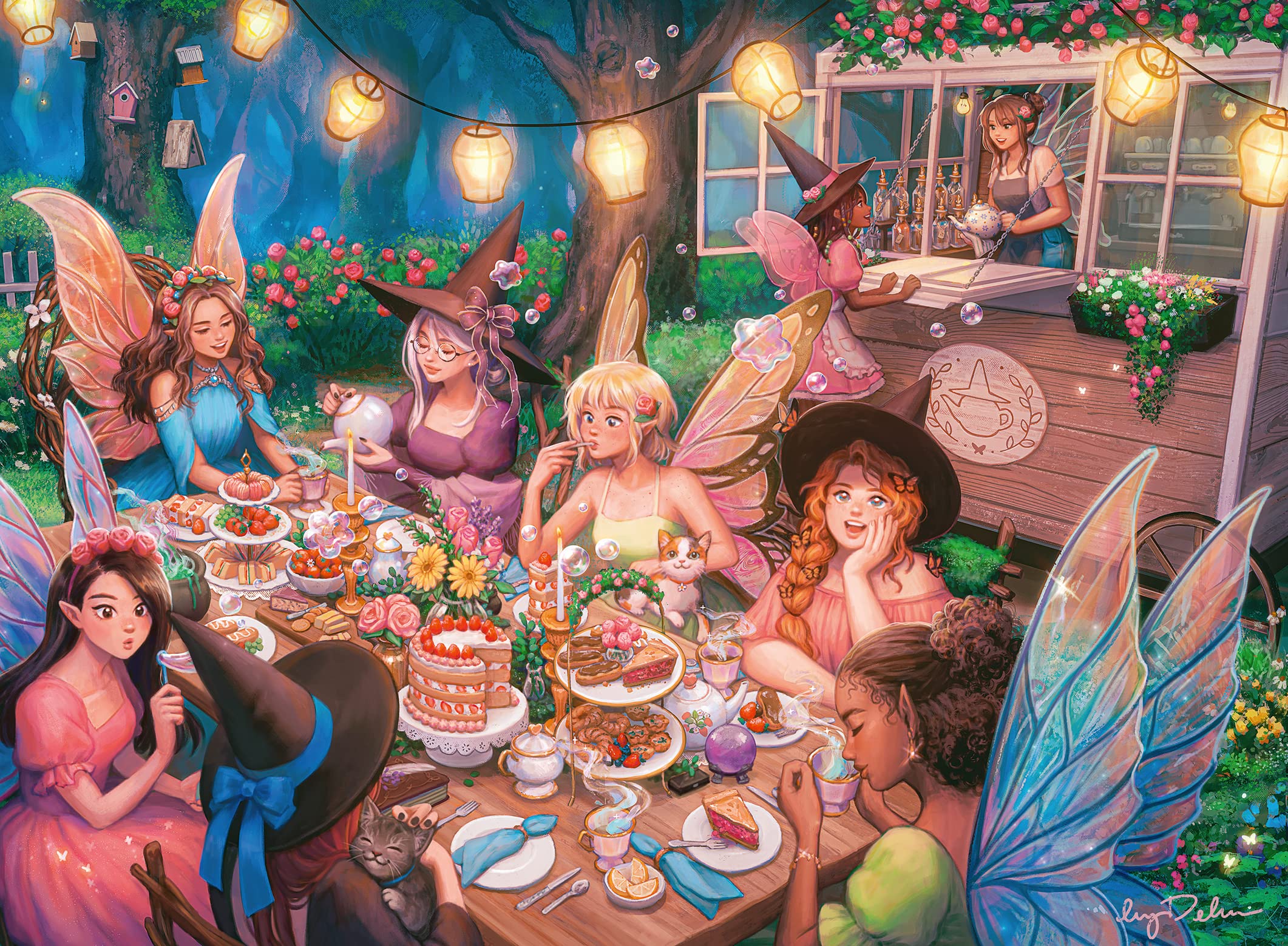 Rompecabezas Ravensburger Enchanting Brew 300 Piezas Para Niños - Venta Internacional.