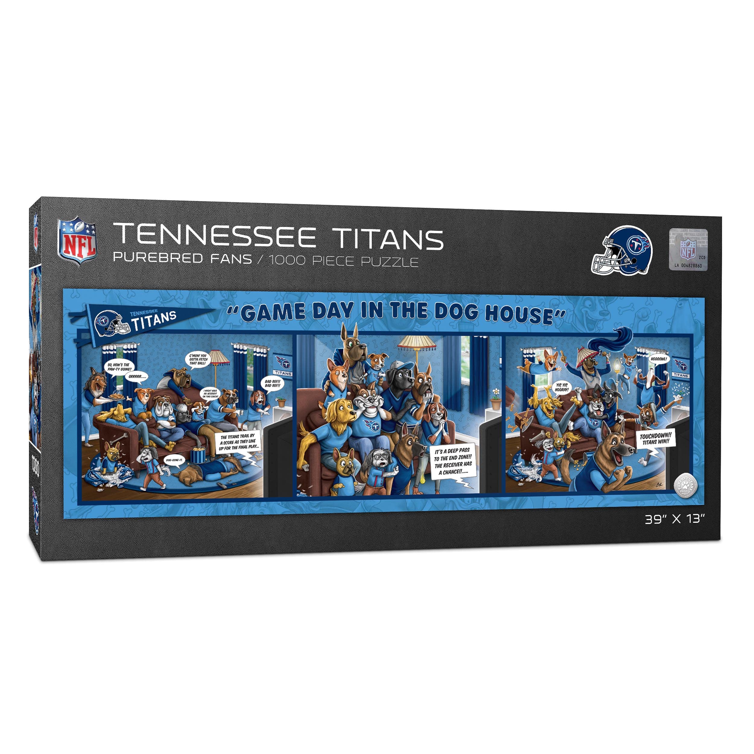 Puzzle Youthefan Nfl Tennessee Titans Game Day 1000 Unidades - Venta Internacional.