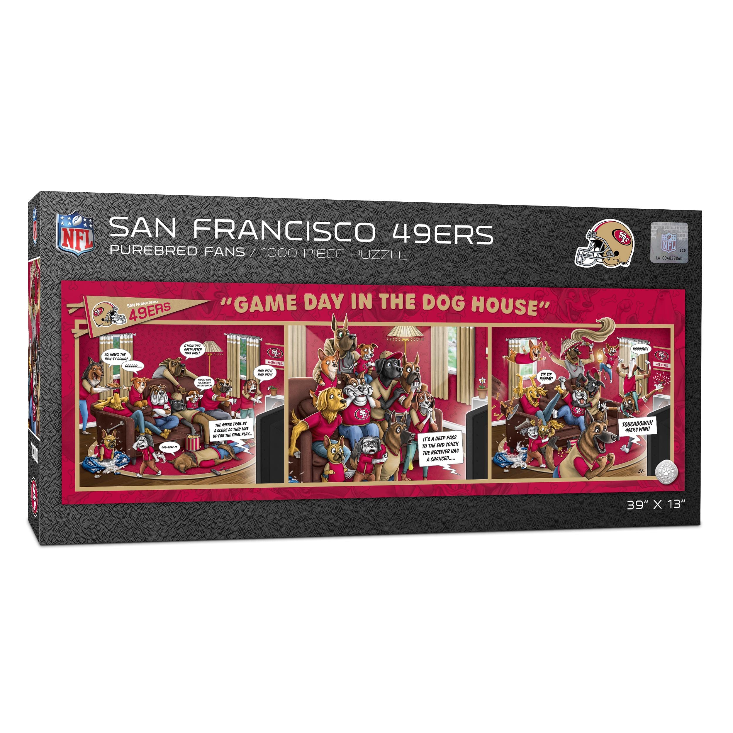 Foto 2 pulgar | Puzzle Youthefan Nfl San Francisco 49ers Game Day 1000 Unidades - Venta Internacional.