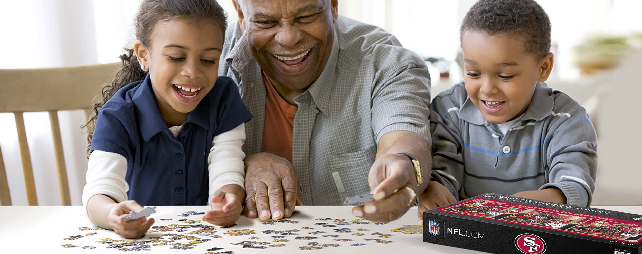 Foto 3 pulgar | Puzzle Youthefan Nfl San Francisco 49ers Game Day 1000 Unidades - Venta Internacional.