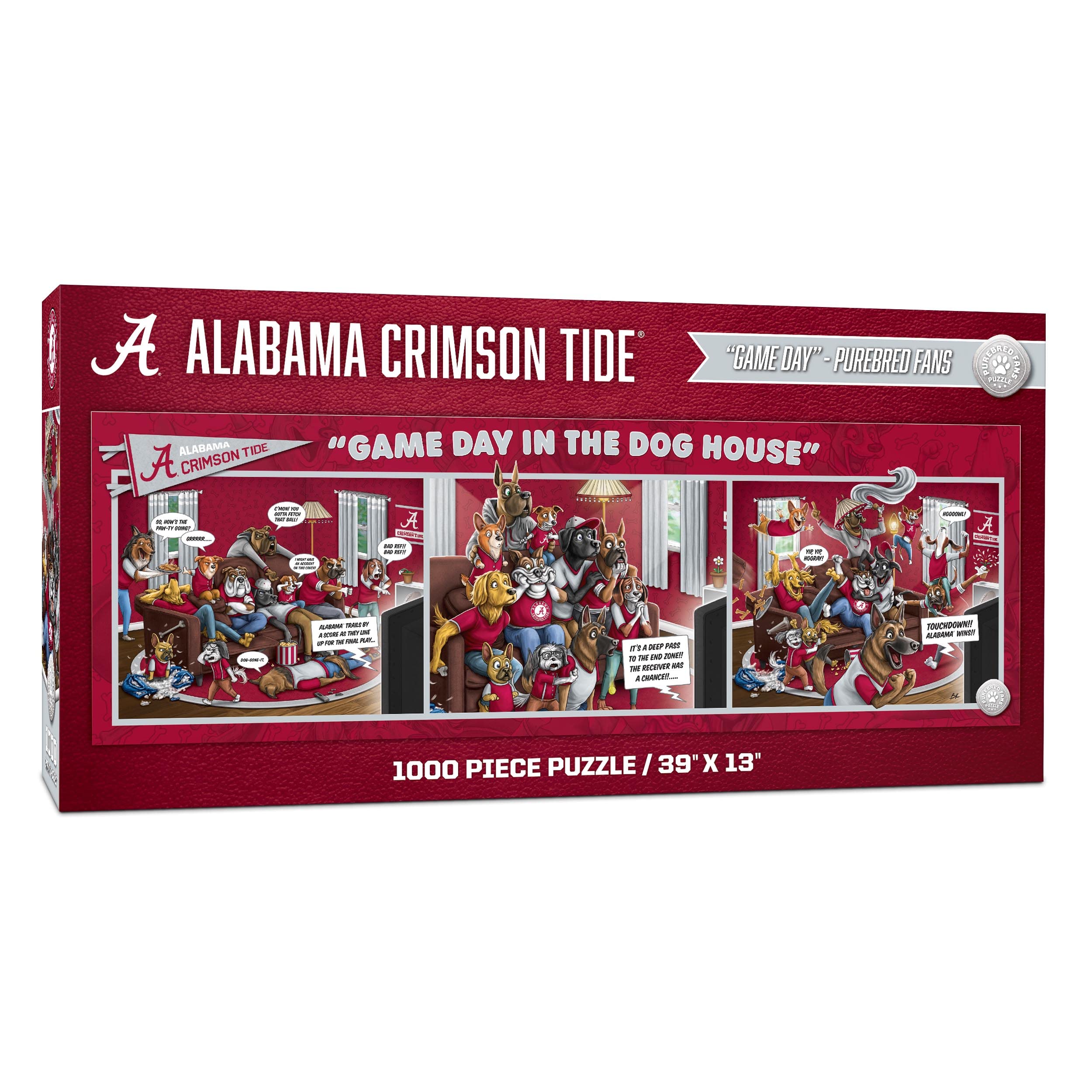 Foto 2 pulgar | Puzzle Youthefan Ncaa Alabama Crimson Tide Game Day, 1000 Unidades - Venta Internacional.