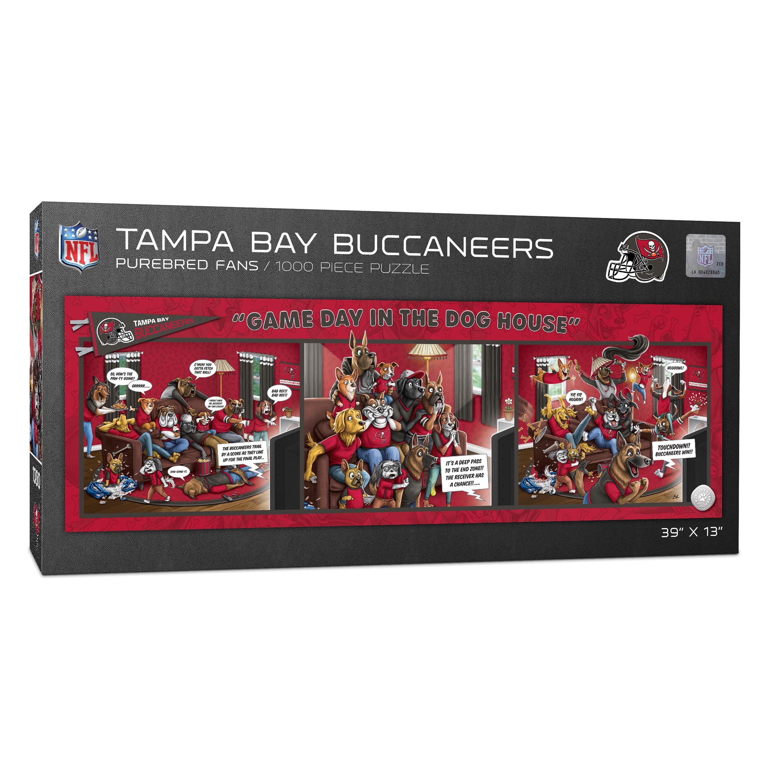 Foto 2 pulgar | Puzzle Youthefan Nfl Tampa Bay Buccaneers Game Day, 1000 Unidades - Venta Internacional.