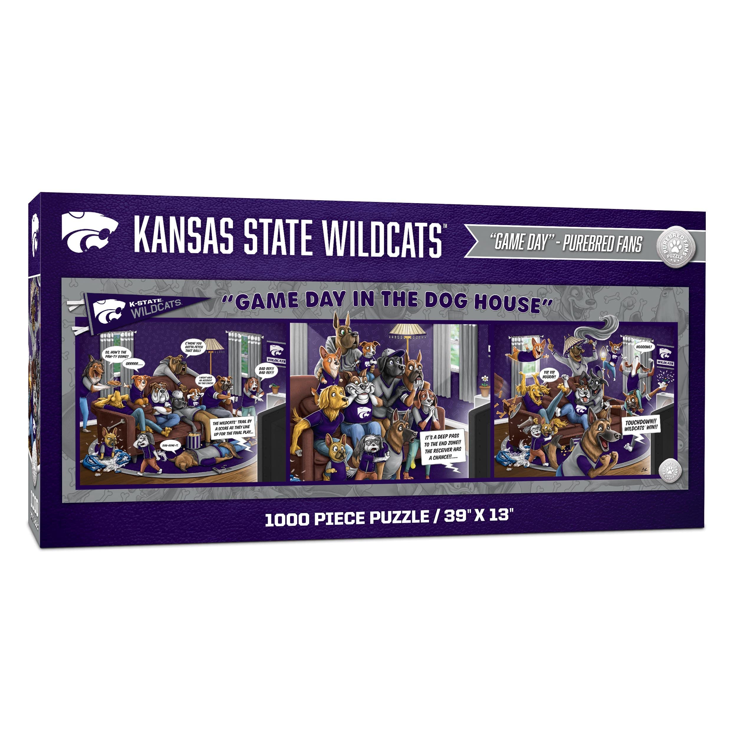 Foto 2 pulgar | Puzzle Youthefan De La Ncaa Kansas State Wildcats, 1000 Unidades - Venta Internacional.