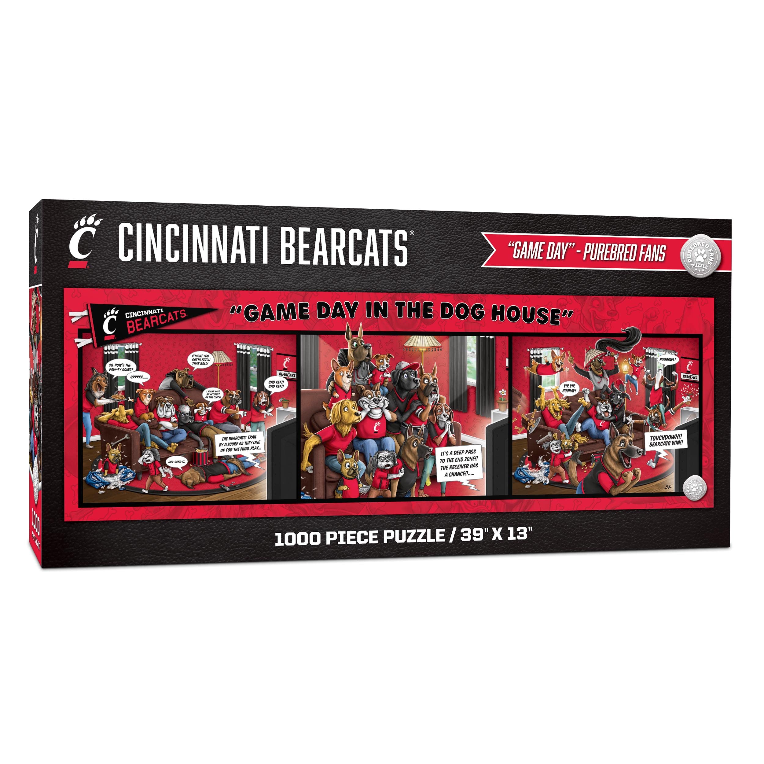 Foto 2 pulgar | Puzzle Youthefan Ncaa Cincinnati Bearcats De 1000 Piezas - Venta Internacional.