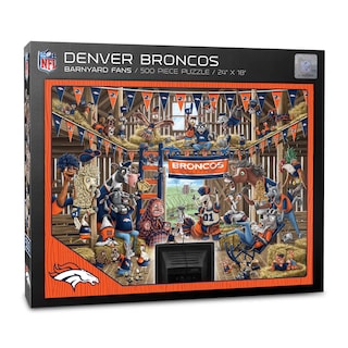 Foto 1 | Puzzle Youthefan Nfl Denver Broncos Barnyard Fans, 500 Unidades - Venta Internacional.