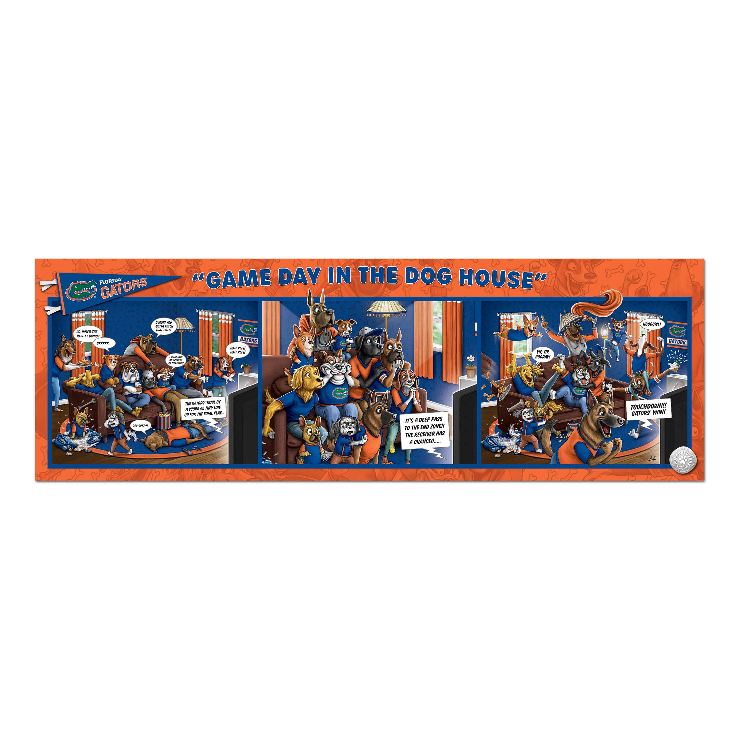 Foto 4 pulgar | Puzzle Youthefan: Día Del Juego De Los Florida Gators De La Ncaa En The Dog House - Venta Internacional.