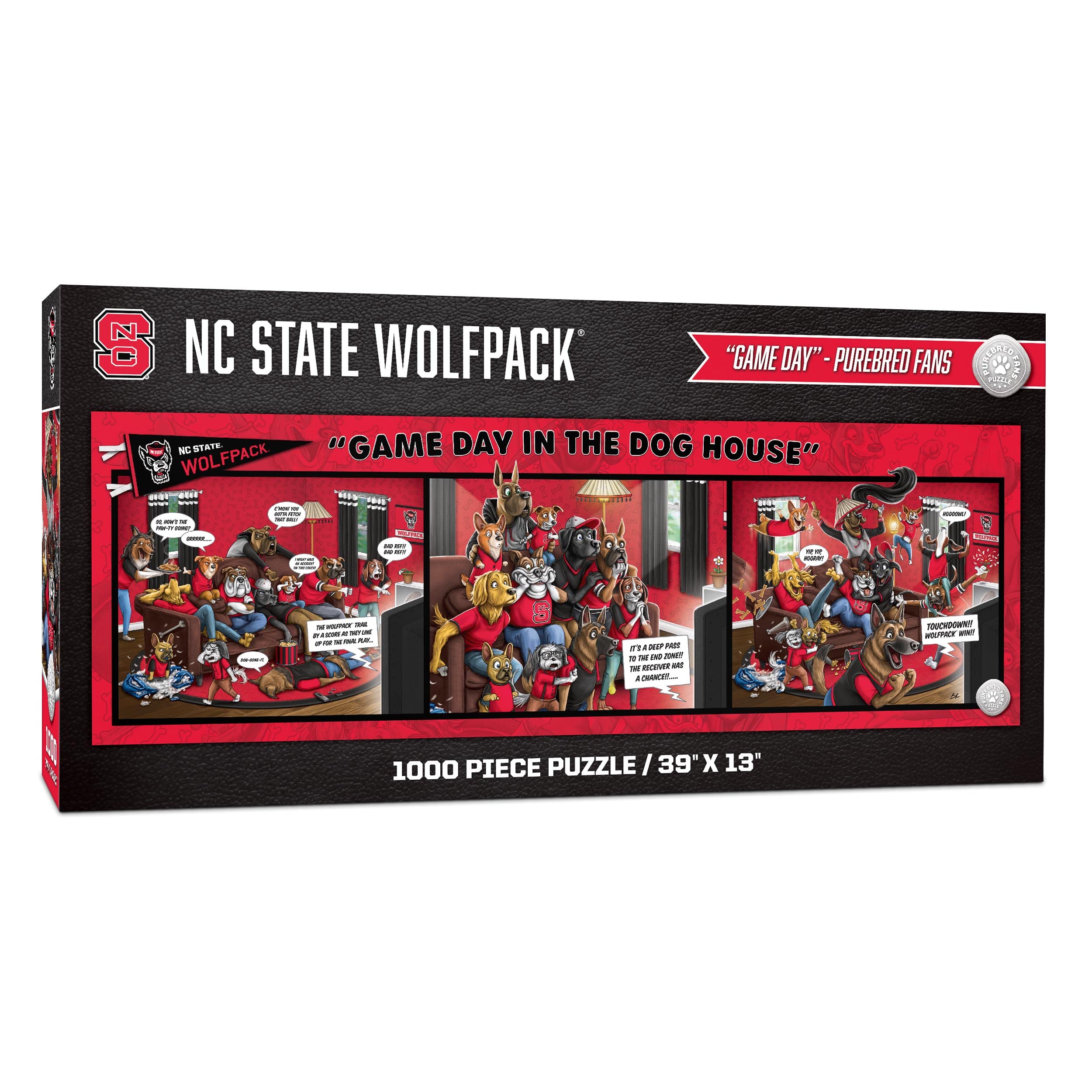 Foto 2 pulgar | Puzzle Youthefan Ncaa Nc State Wolfpack Game Day, 1000 Unidades - Venta Internacional.