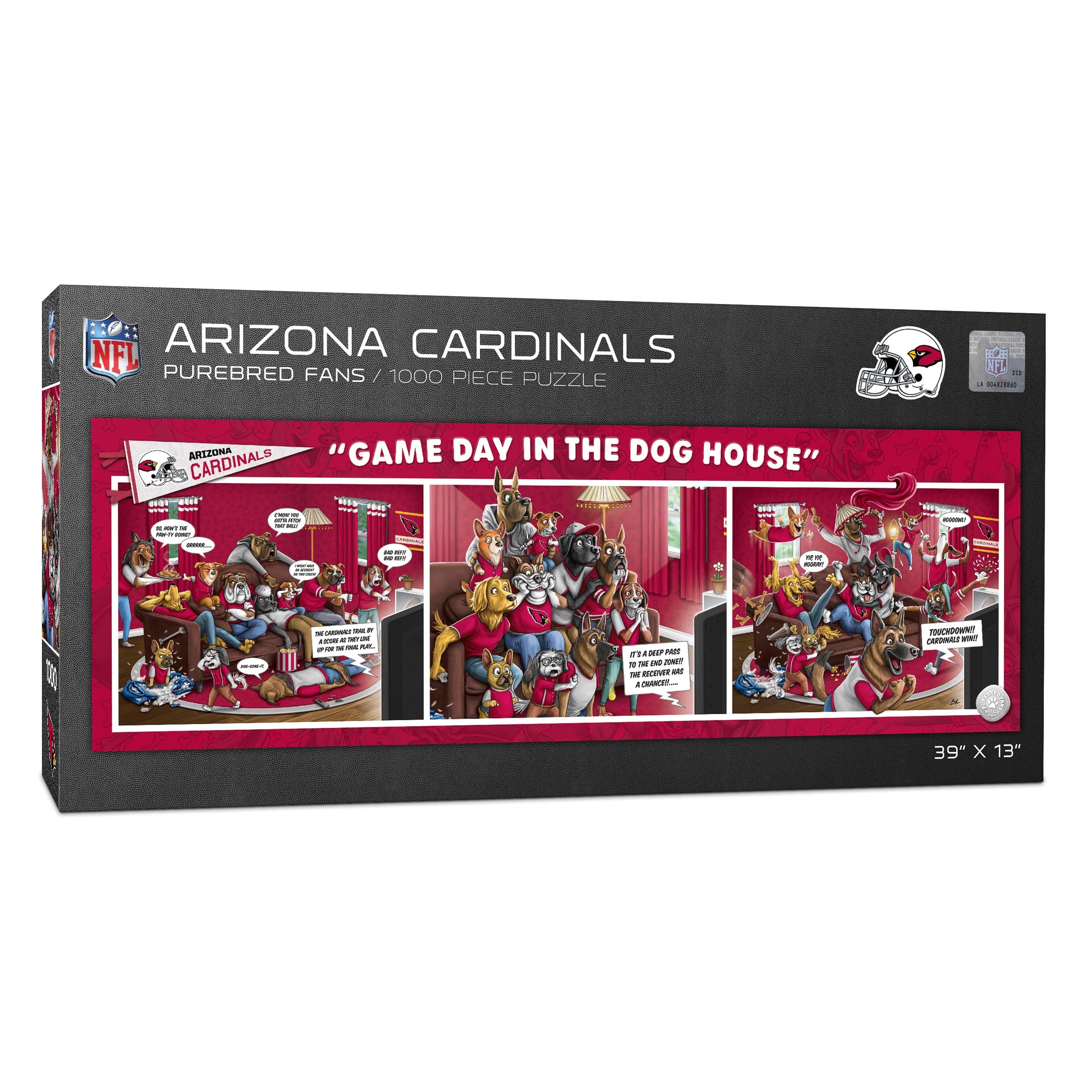 Foto 2 pulgar | Puzzle Youthefan Nfl Arizona Cardinals Game Day 1000 Unidades - Venta Internacional.