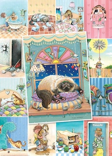 Foto 2 | Puzzle Eurographics Eurhr Cat's Life De Gary Patterson, 500 Piezas - Venta Internacional.