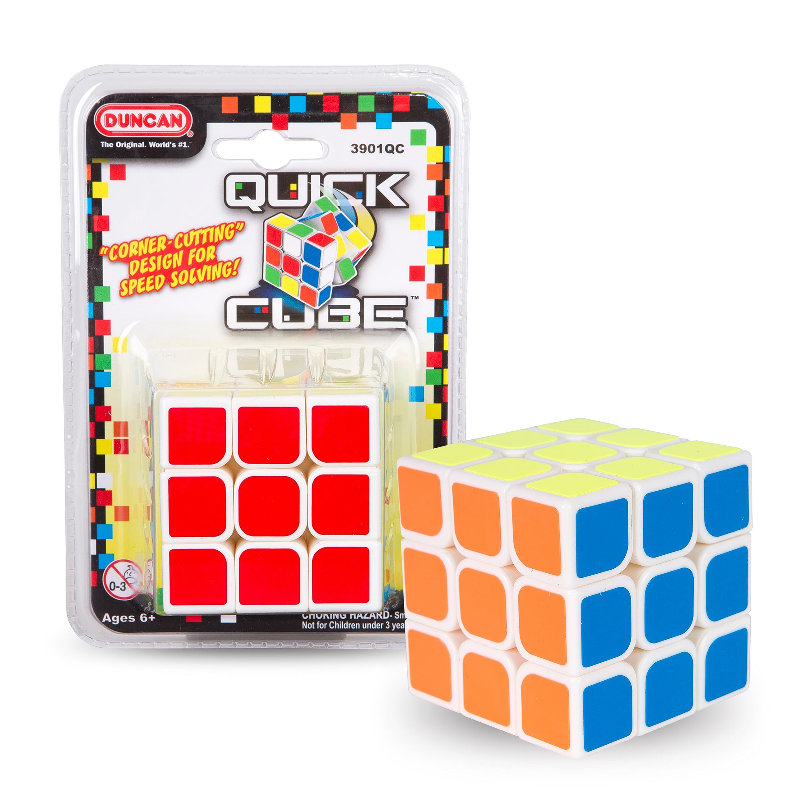 Foto 2 pulgar | Brain Game Toy Duncan Toys Quick Cube 3x3 Para Todas Las Edades - Venta Internacional.