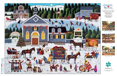 Foto 5 | Rompecabezas Buffalo Games Charles Wysocki Churchyard - Venta Internacional.