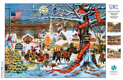 Foto 4 | Rompecabezas Buffalo Games Charles Wysocki Small Town - Venta Internacional.