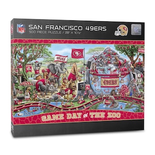 Foto 1 | Puzzle Youthefan Nfl San Francisco 49ers: Día Del Partido En El Zoológico - Venta Internacional.