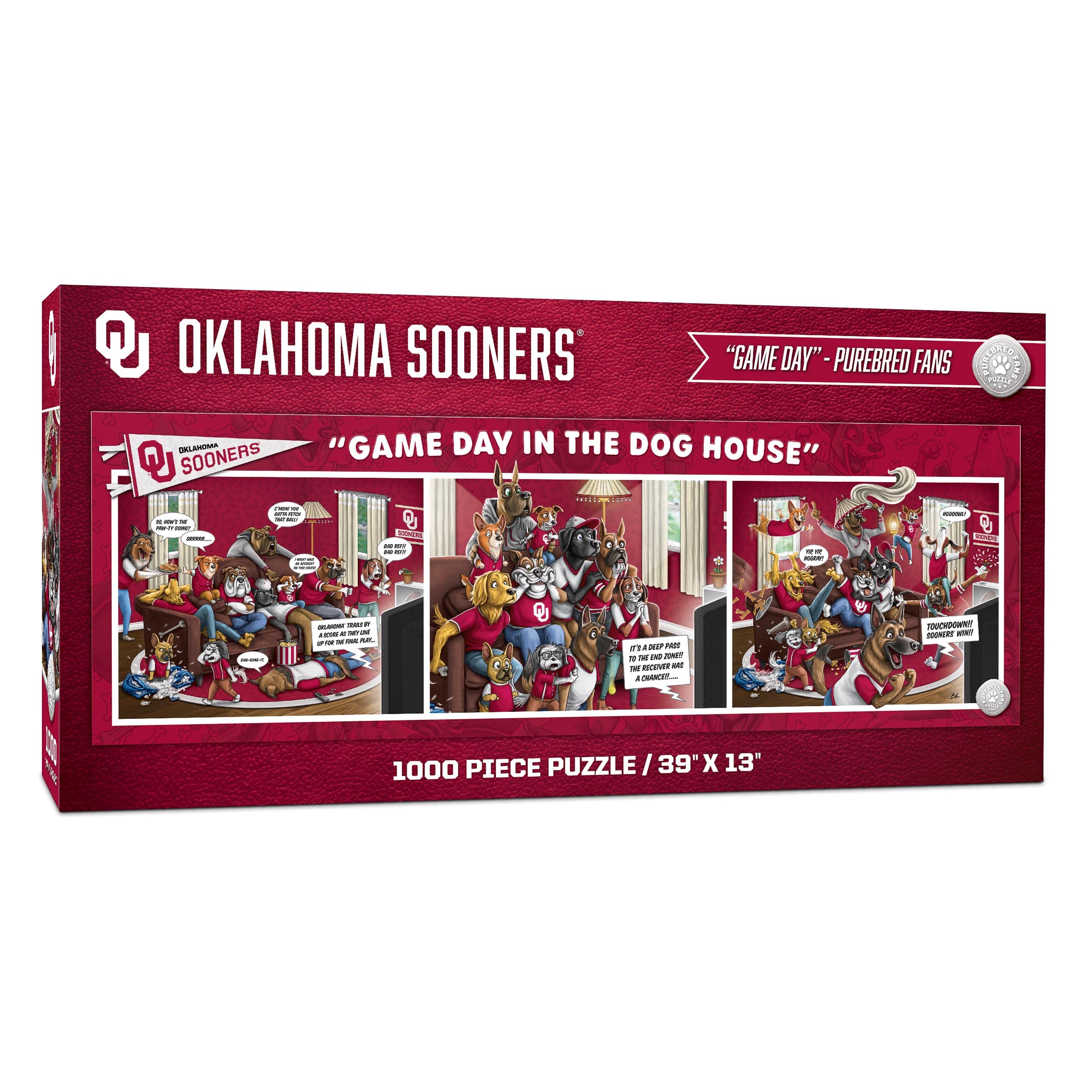 Foto 2 pulgar | Puzzle Youthefan Ncaa Oklahoma Sooners Game Day 1000 Unidades - Venta Internacional.