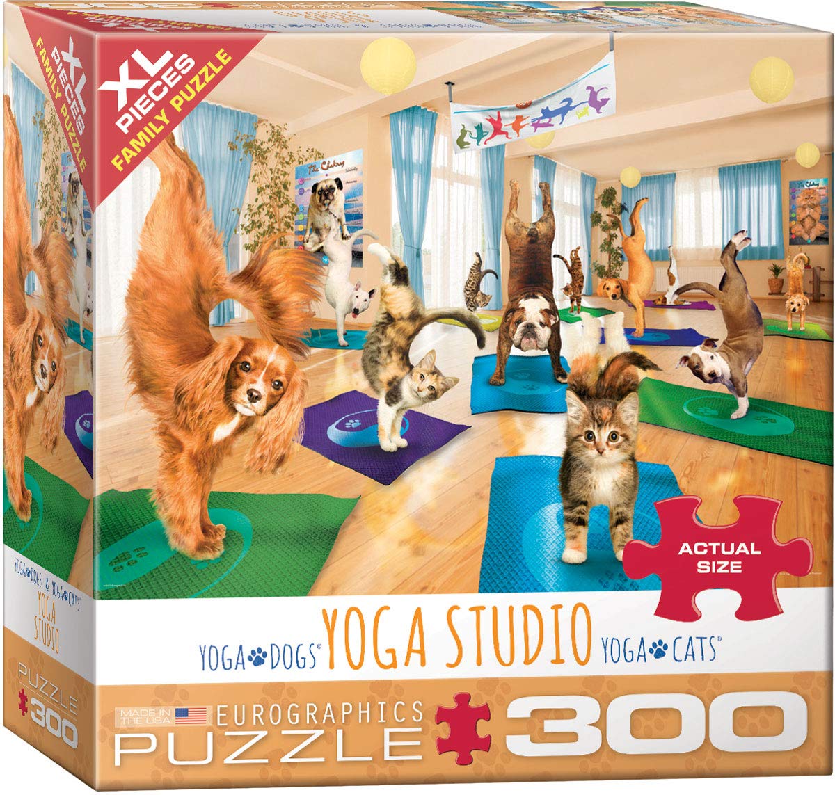 Foto 2 pulgar | Puzzle Eurographics Yoga Studio De 300 Piezas - Venta Internacional.