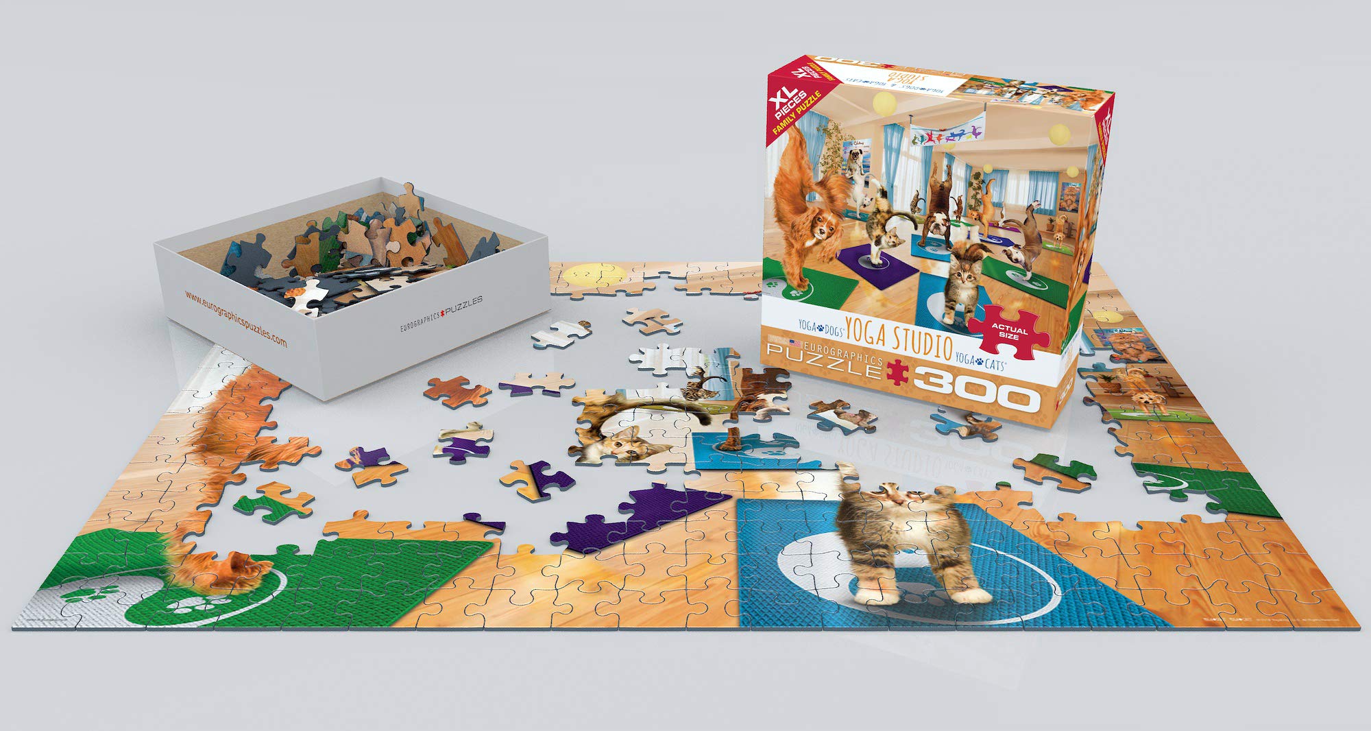 Foto 4 pulgar | Puzzle Eurographics Yoga Studio De 300 Piezas - Venta Internacional.