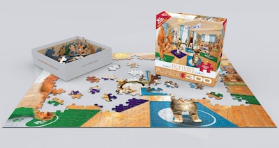 Foto 3 | Puzzle Eurographics Yoga Studio De 300 Piezas - Venta Internacional.