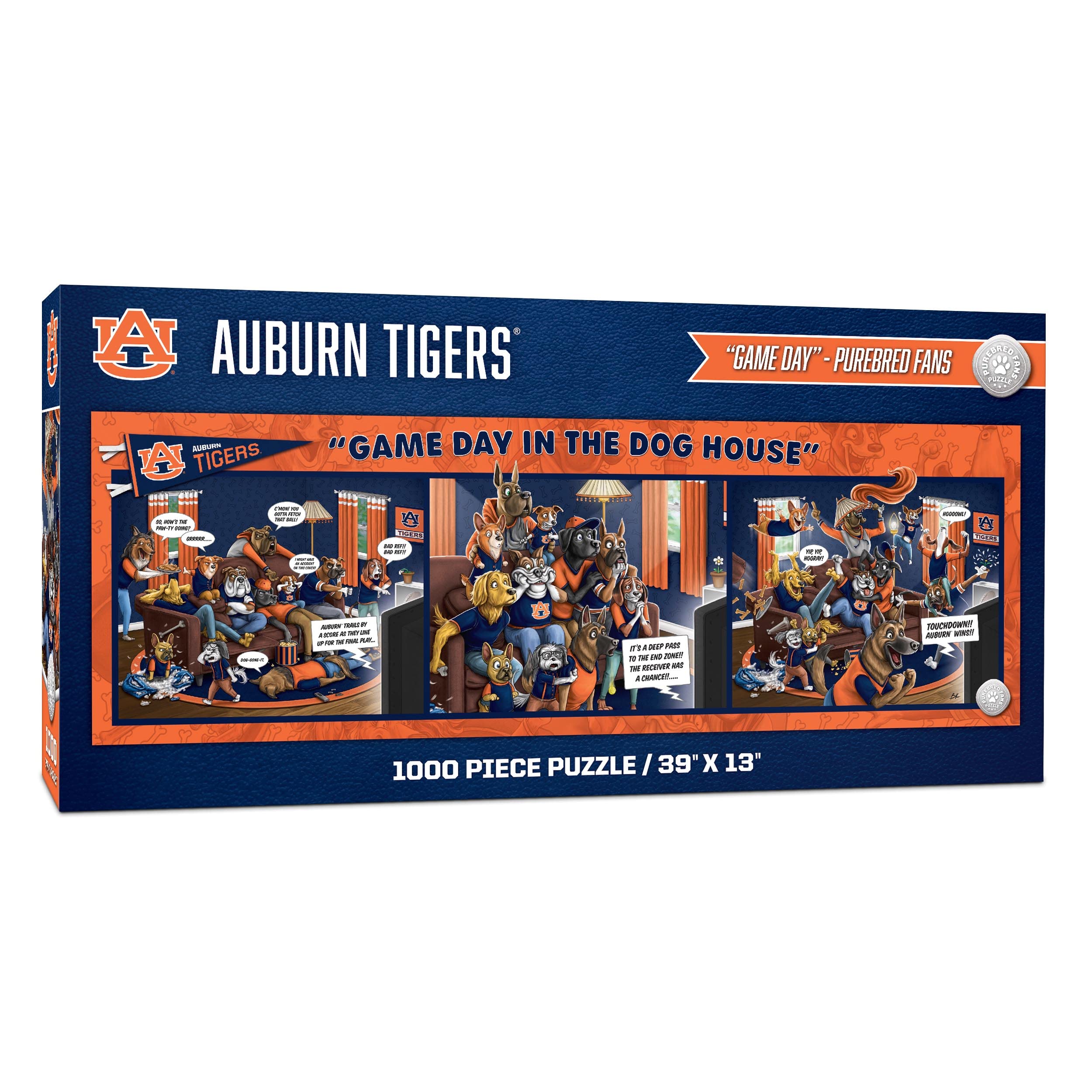 Foto 2 pulgar | Puzzle Youthefan: Día Del Partido De Los Auburn Tigers De La Ncaa En The Dog House - Venta Internacional.